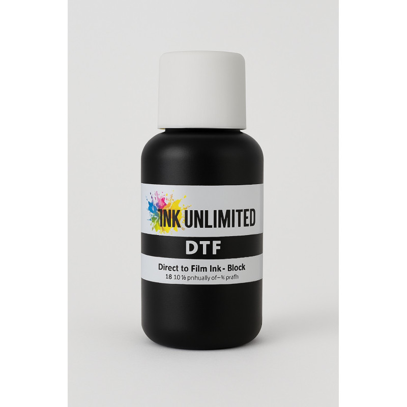 Tinta Negra DTF de Alta Calidad para Transfer Textil