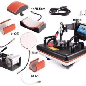 Plancha Para Sublimar Y Transfer 6 En 1